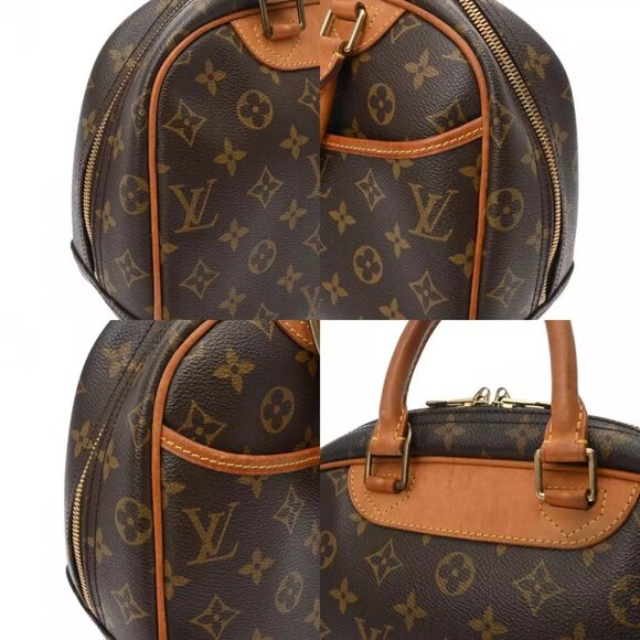 LOUIS VUITTON Monogram Brown M42228 hand bag - Picture 9 of 12